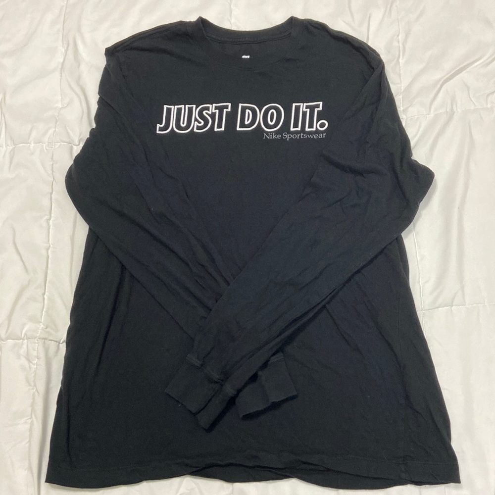 Men’s NSW Black Long Sleeve T-shirt